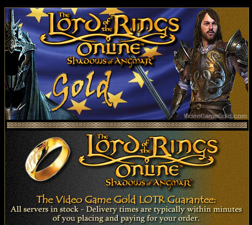 LORD OF THE RINGS ONLINE Gold Guarantee!